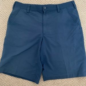Navy Under Armour shorts. Sz 36